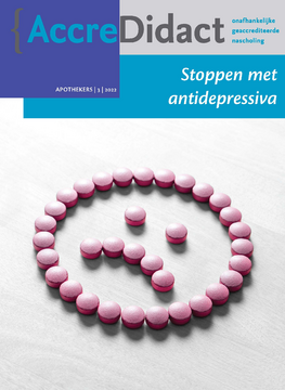 Stoppen met antidepressiva